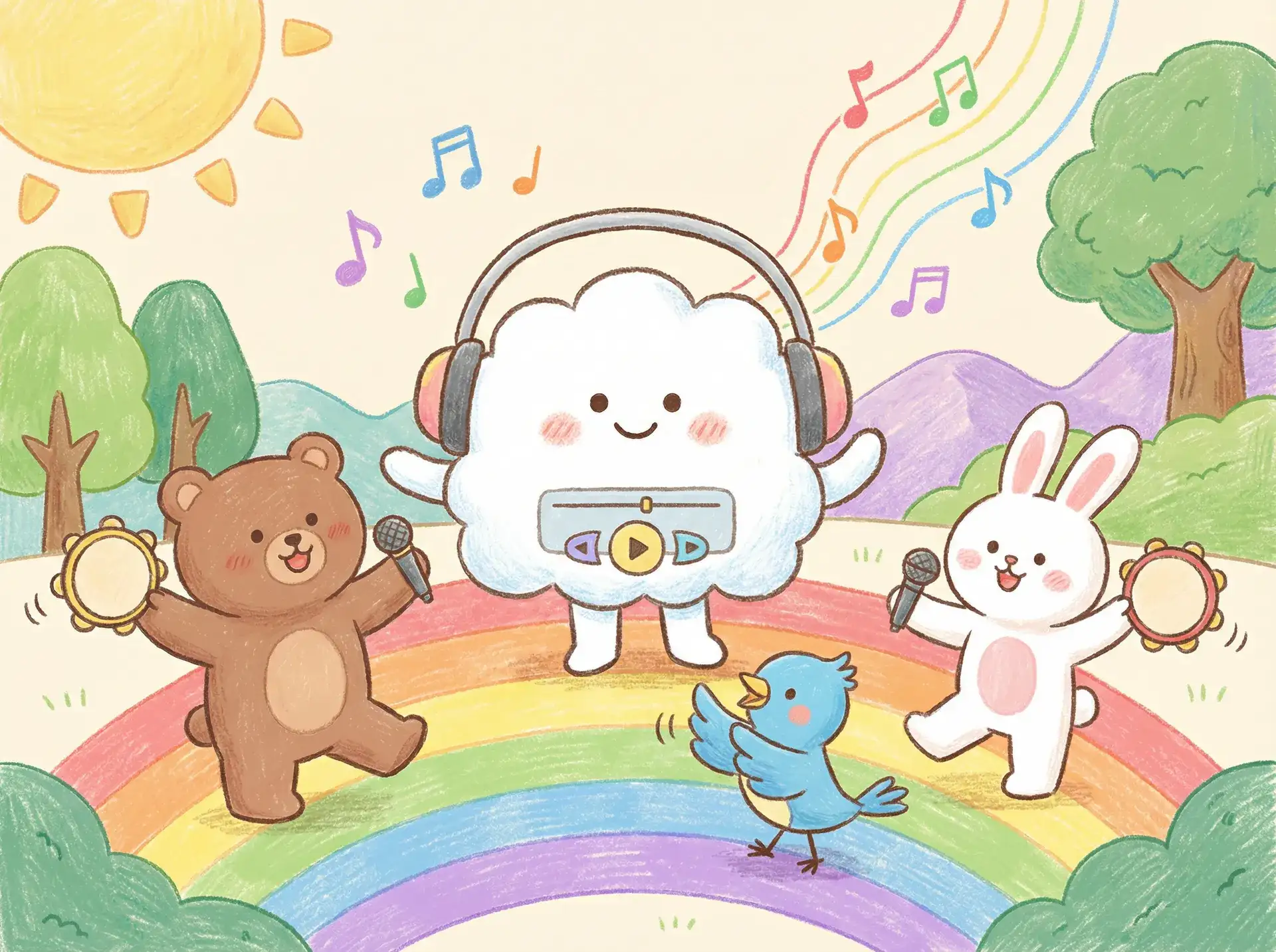 小朋友的音乐绘画 - 禁止的爱:善良的小峓子在线 艺术启蒙